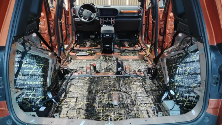 Шумоизоляция пола HAVAL Dargo-2
