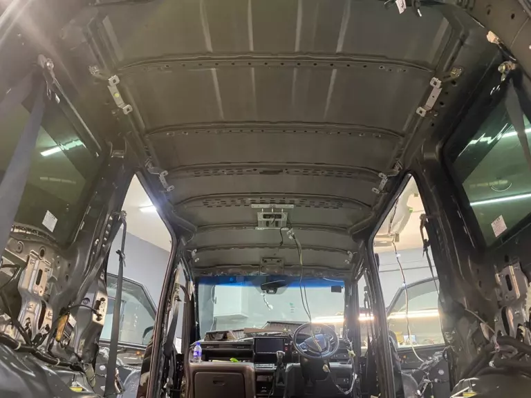 Шумоизоляция крыши Honda Stepwgn-1