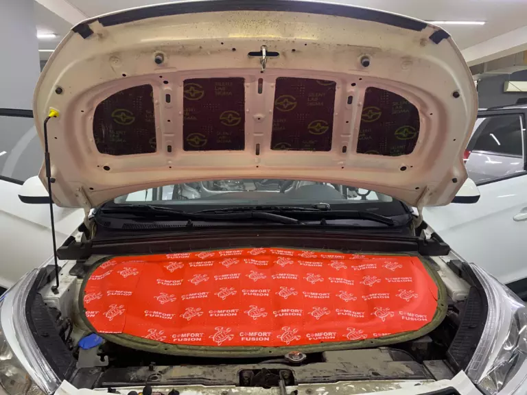 Шумоизоляция капота Hyundai Creta-2