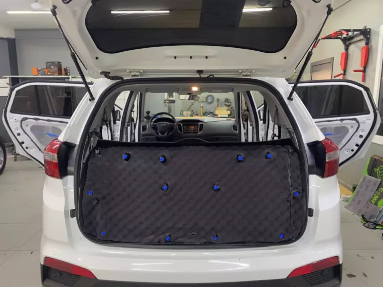 Шумоизоляция дверей Hyundai Creta-3
