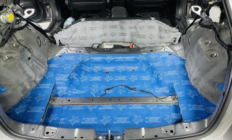 Шумоизоляция багажника Mercedes-Benz A-class-5