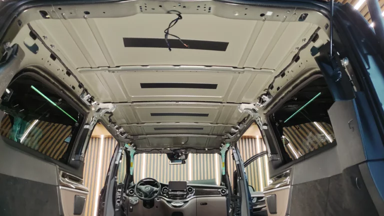 Шумоизоляция крыши Mercedes-Benz V - class-1