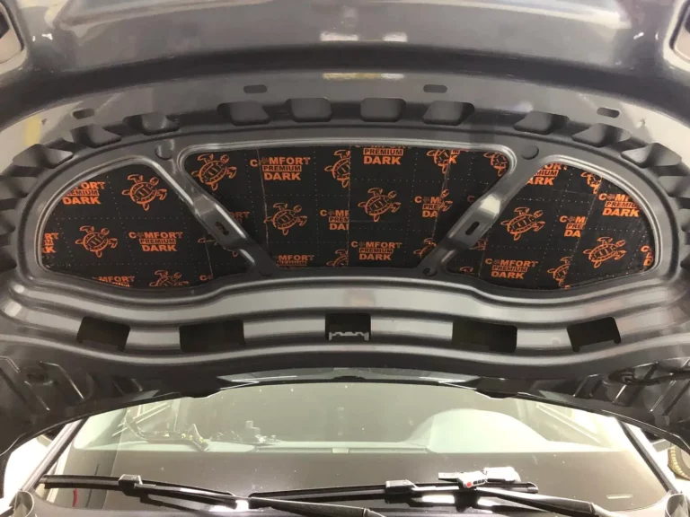 Шумоизоляция Skoda Kodiaq 2021 капот